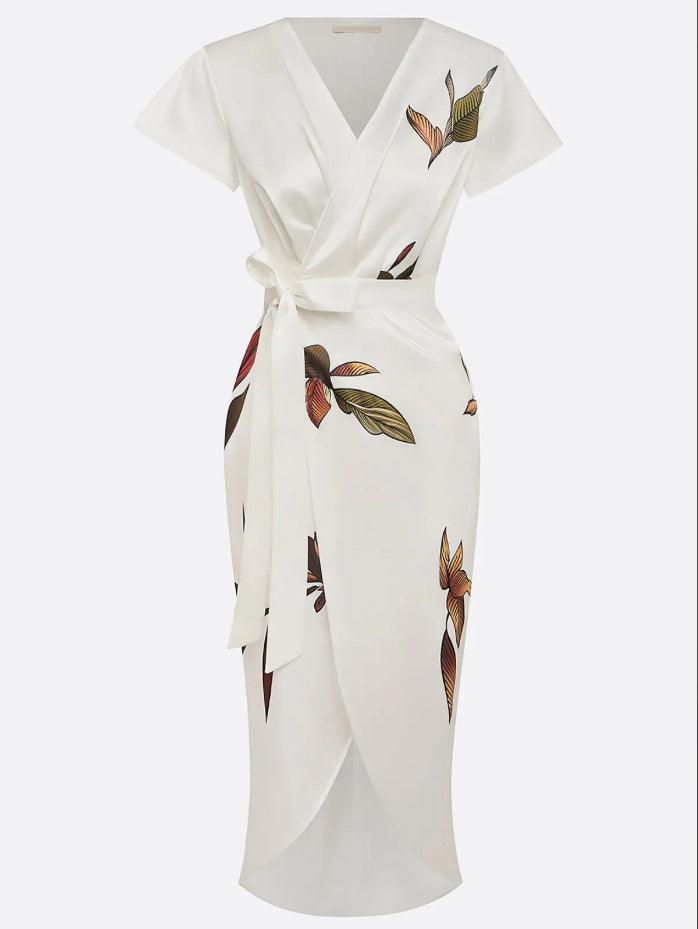 Elegant Wrap Dress