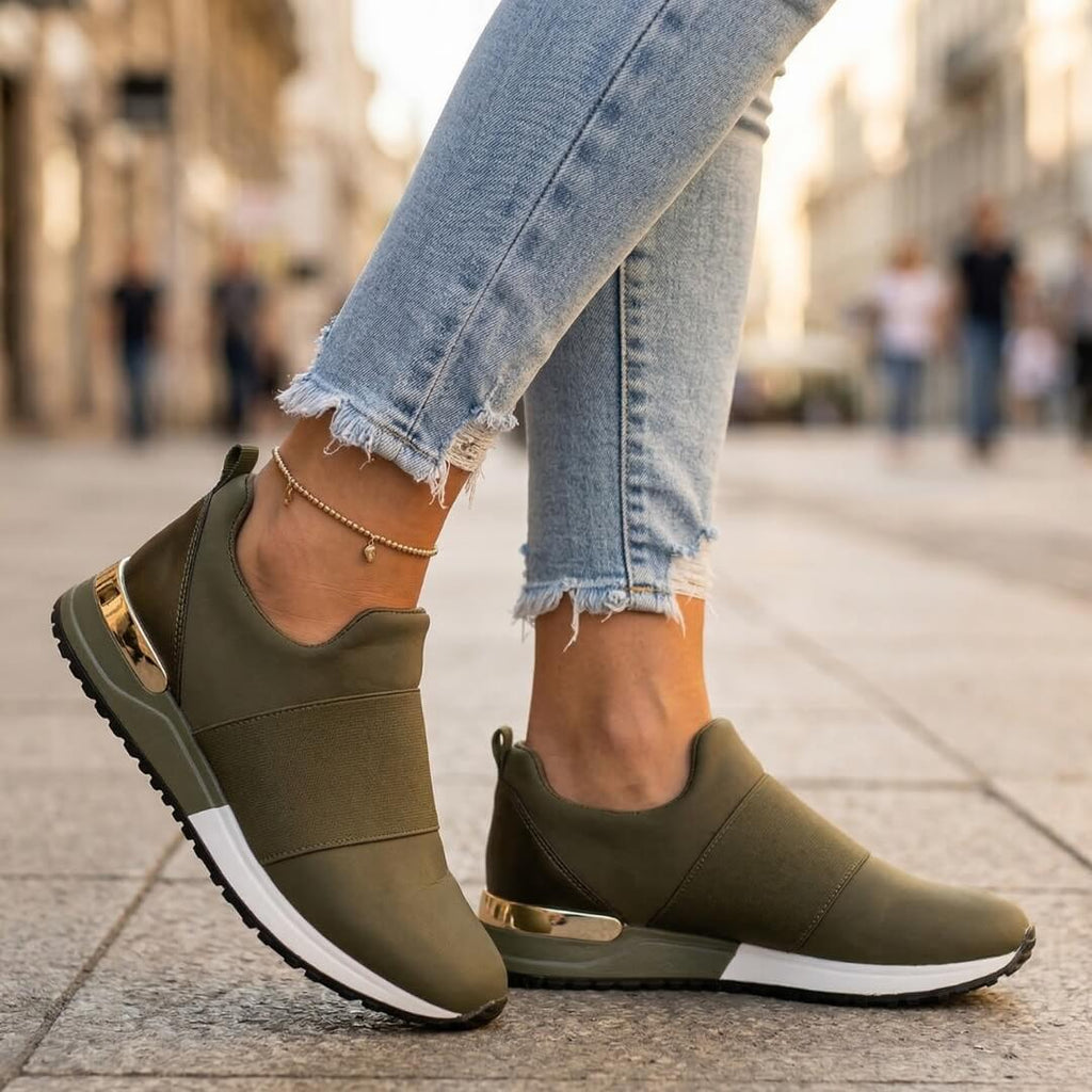 Arvena Slip-On Sneakers