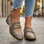 Nayela Buckle Loafers