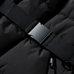 Georgia | Premium Insulated Black Ski Jacket