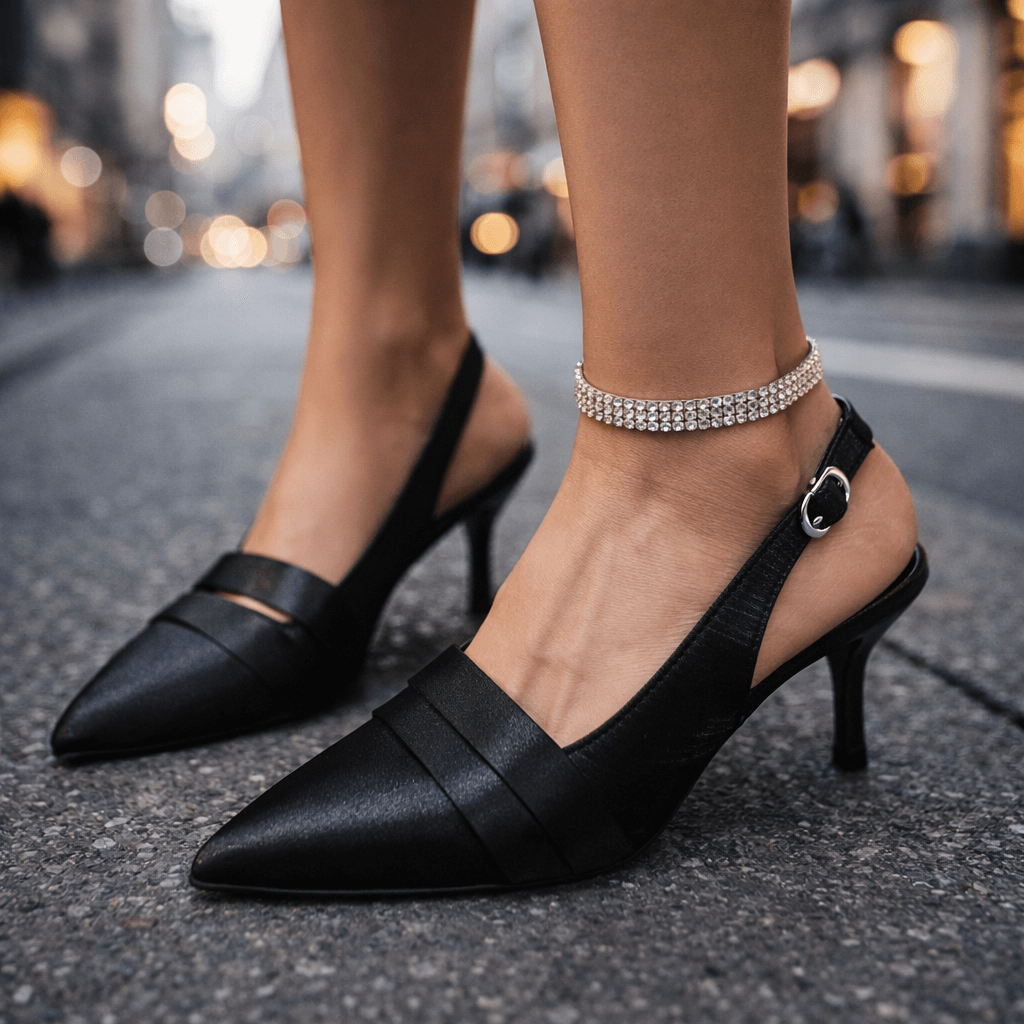 Nira Satin Heels