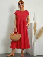 Seraphina | Effortless Elegance Cotton Dress