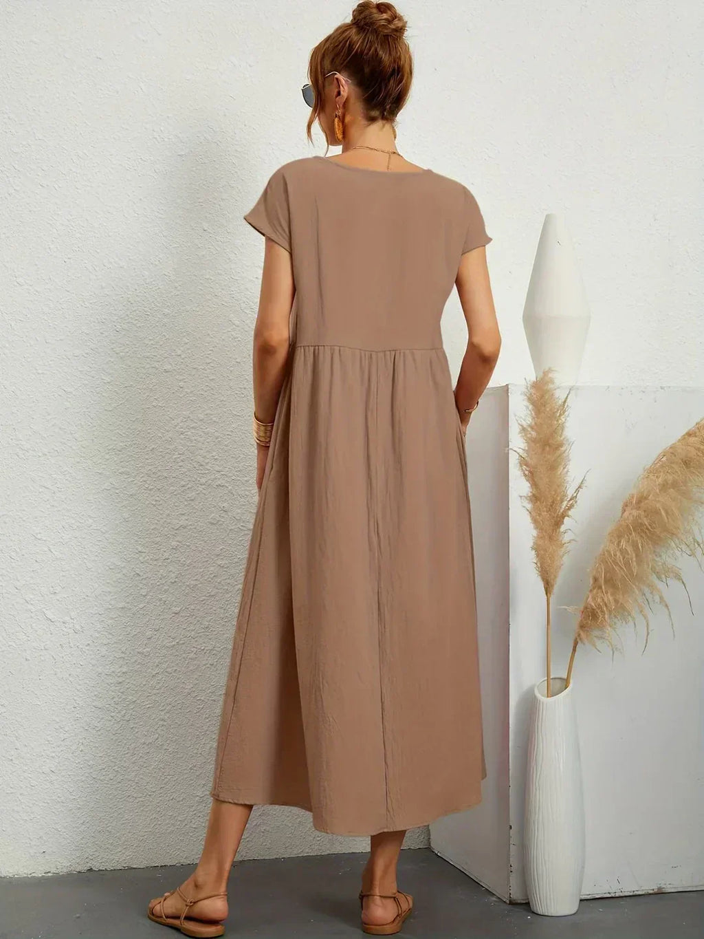 Seraphina | Effortless Elegance Cotton Dress