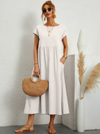 Seraphina | Effortless Elegance Cotton Dress