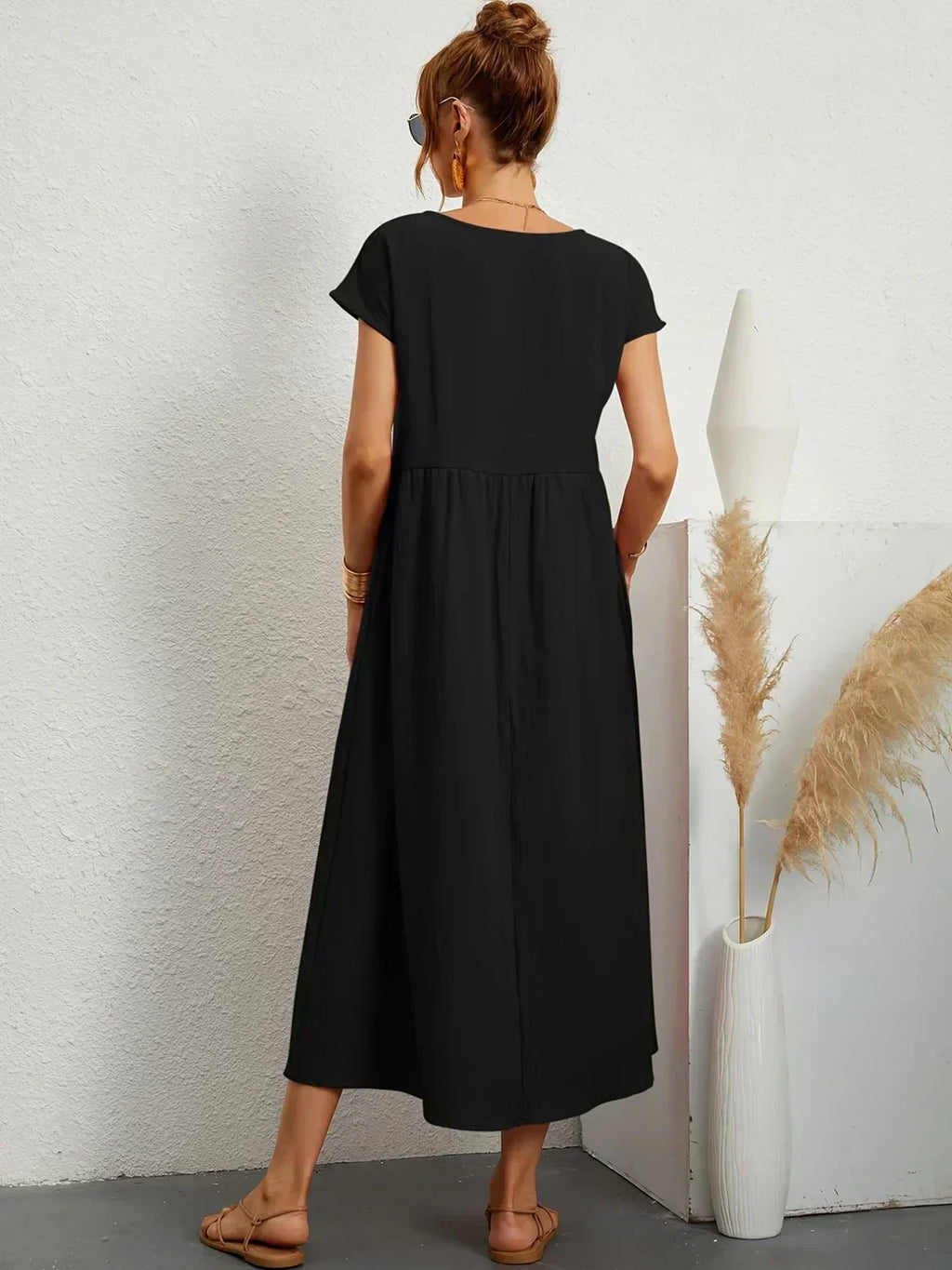 Seraphina | Effortless Elegance Cotton Dress