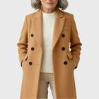 Violet | Women Classic Wool Overcoat