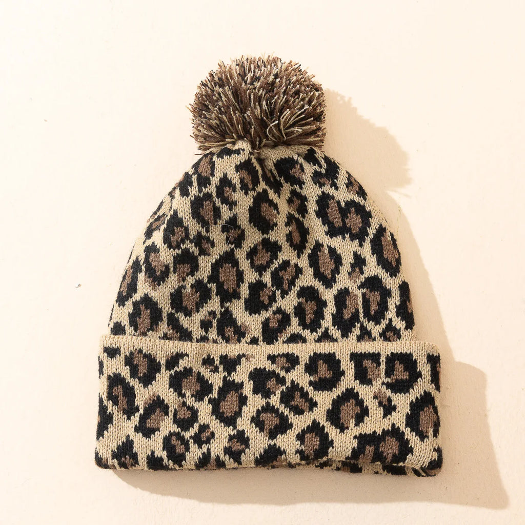 Aria Leopard Beanie