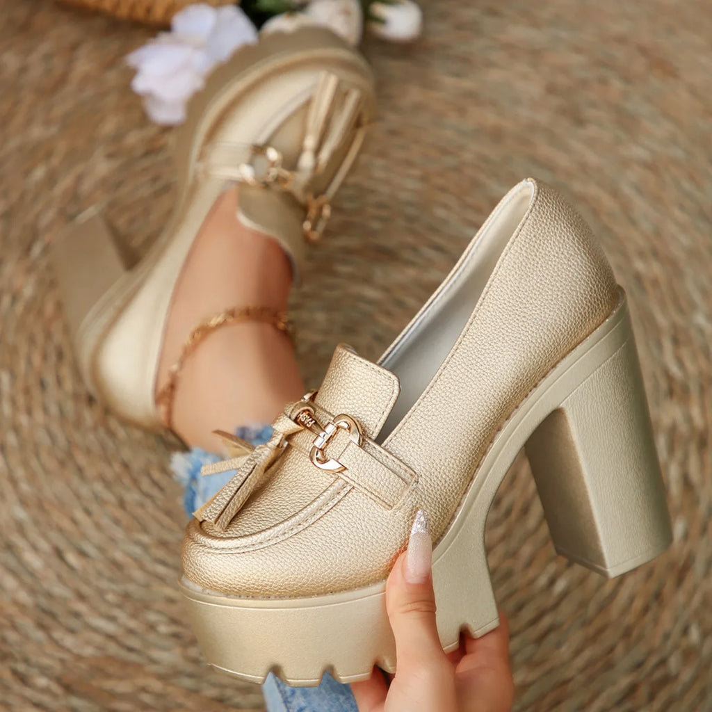 Zarela Platform Loafers