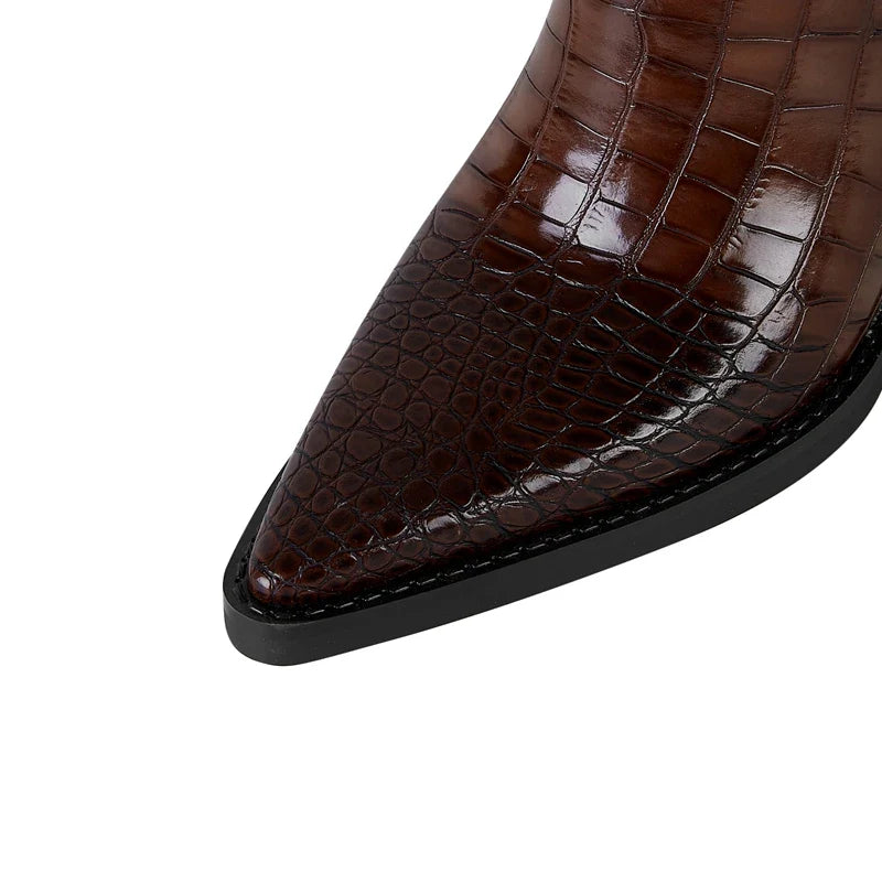 Diana Leather Boots