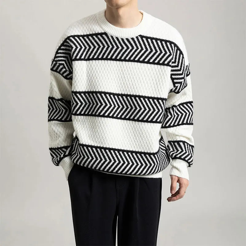 Chevron Edge Sweater