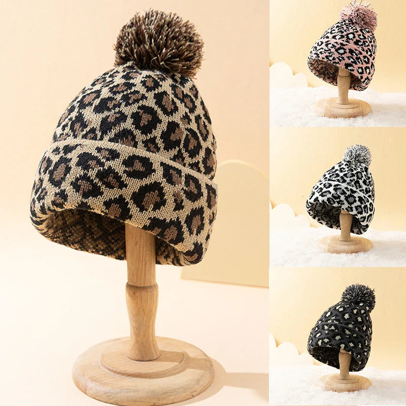Aria Leopard Beanie