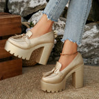 Zarela Platform Loafers