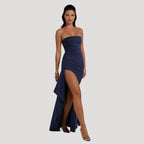 Clara | Women Wedding Guest Strapless Maxi Dress