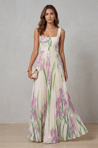 Vivienna – Pleated Maxi Dress