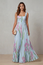 Vivienna – Pleated Maxi Dress