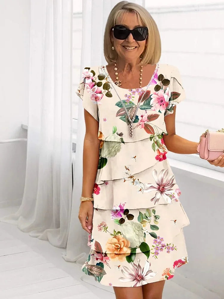 Phoebe - Bloom Ruffle Dress