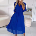 Aurora™ | Elegant Wrap Dress