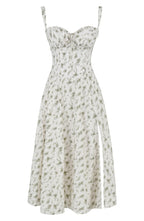 Bonnie | Floral Chic Corset Midi Dress