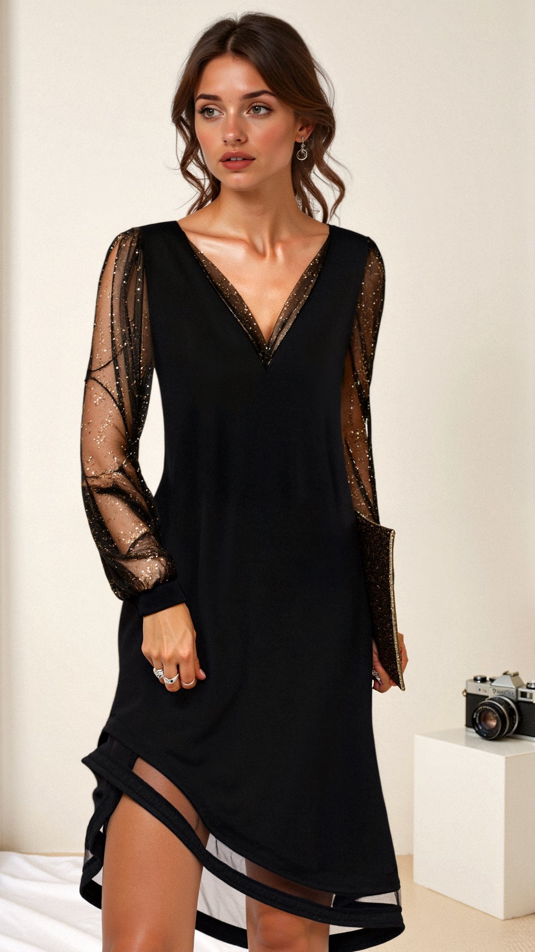 Alexander | Women’s Summer Sequined Evening Party Dress